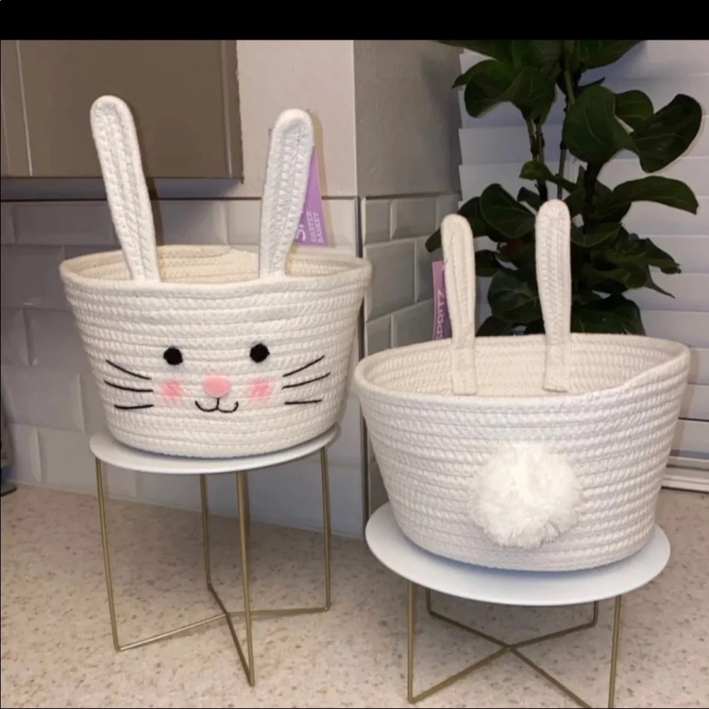 Bunny Rope Basket